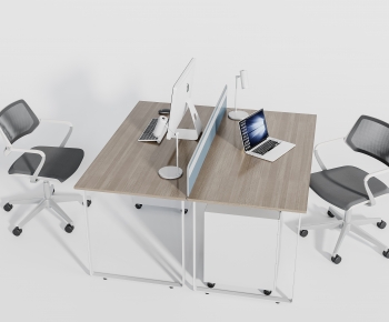 Modern Office Desk And Chair-ID:166337978