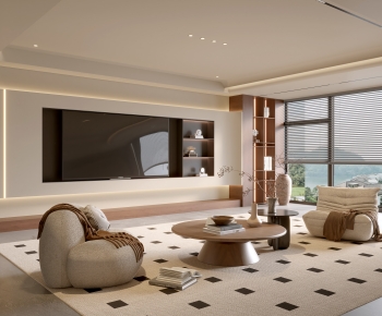 Modern A Living Room-ID:612510921