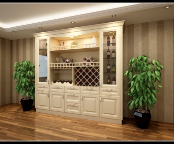 European Style Wine Cabinet-ID:273057942