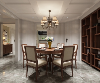 New Chinese Style Dining Room-ID:876595023