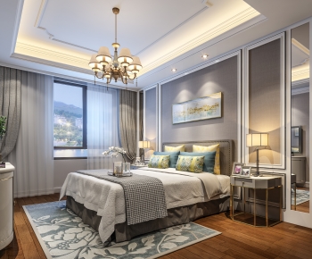 European Style Bedroom-ID:983444934