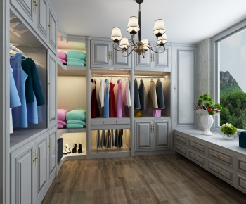 European Style Clothes Storage Area-ID:107752084