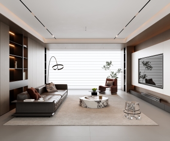 Modern A Living Room-ID:136394981