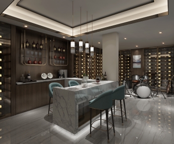 Modern Wine Cellar/Wine Tasting Room-ID:109560012