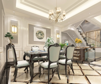 European Style Dining Room-ID:420531033