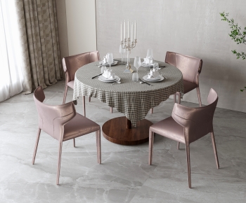 Modern Dining Table And Chairs-ID:364339422