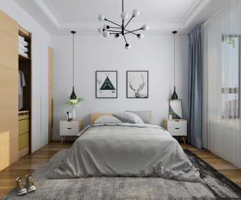 Nordic Style Bedroom-ID:117450008