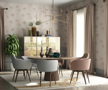 Nordic Style Dining Room-ID:833715925