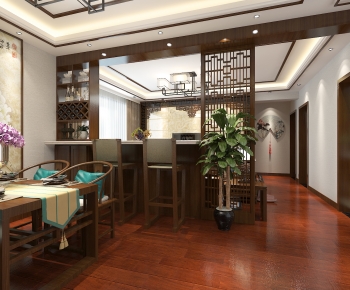 New Chinese Style Dining Room-ID:192861084