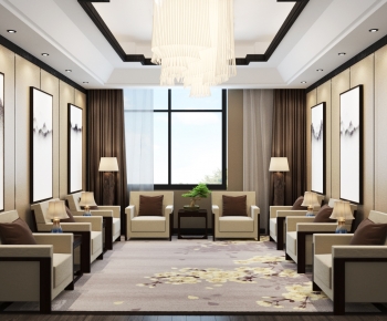 New Chinese Style Reception Room-ID:749814998