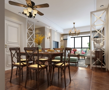 American Style Dining Room-ID:101569891