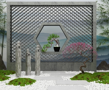 New Chinese Style Garden-ID:670959001