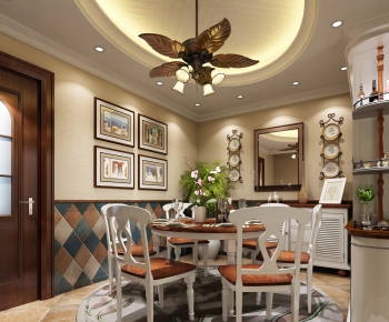 American Style Dining Room-ID:998029777