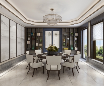 New Chinese Style Dining Room-ID:918972021