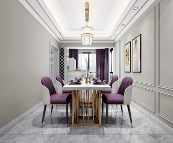 American Style Dining Room-ID:233627087