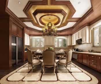 European Style Dining Room-ID:576773889