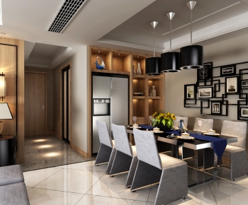 Modern Dining Room-ID:716359695