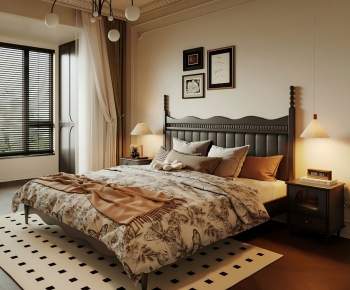 French Style Bedroom-ID:153747088