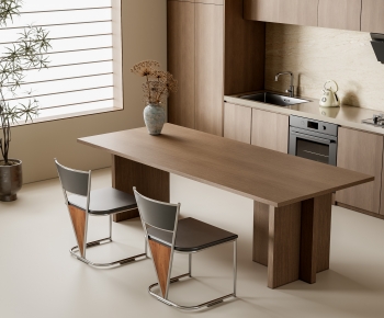 Modern Dining Table And Chairs-ID:874519114