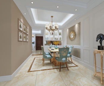 European Style Dining Room-ID:284096001