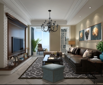 American Style A Living Room-ID:537158018