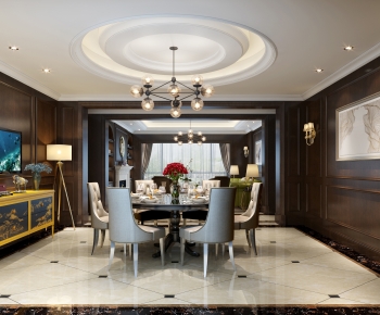 European Style Dining Room-ID:333850443