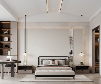 New Chinese Style Bedroom-ID:861274004