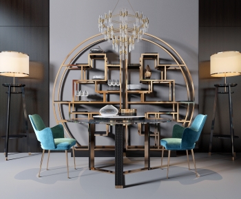 Modern Dining Table And Chairs-ID:111552006