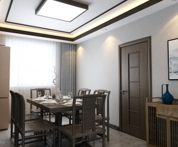 New Chinese Style Dining Room-ID:387119054