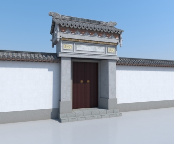 Chinese Style Facade Element-ID:361681071