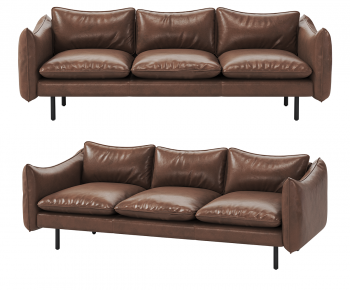 Modern Three-seat Sofa-ID:388995893