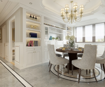 European Style Dining Room-ID:531375895