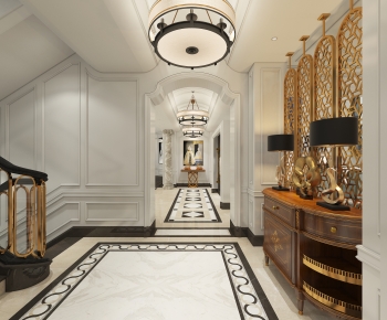 Simple European Style Hallway-ID:433636908