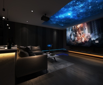 Modern Audiovisual Room-ID:536365032