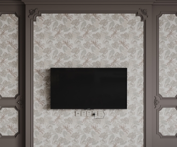 French Style TV Wall-ID:447884085