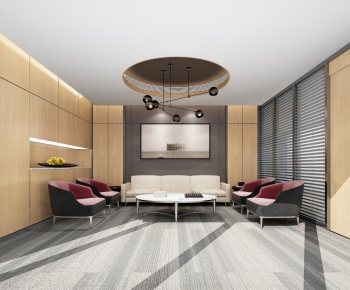 Modern Office Living Room-ID:648040064