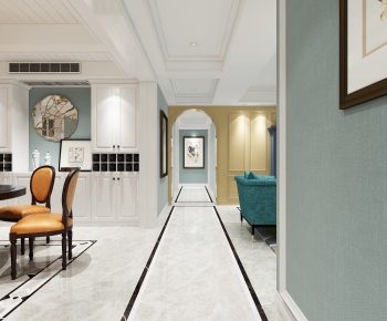 Simple European Style Hallway-ID:999408962