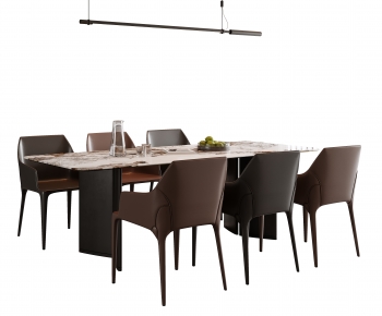 Modern Dining Table And Chairs-ID:399498996