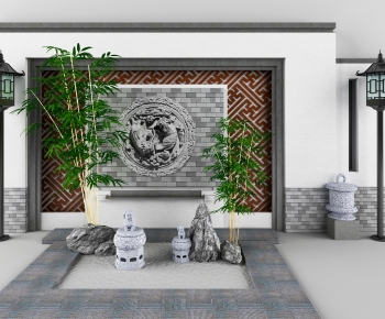 New Chinese Style Garden-ID:427438025