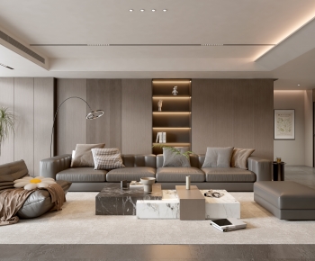 Modern A Living Room-ID:996654995