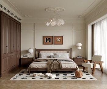 French Style Bedroom-ID:252546077