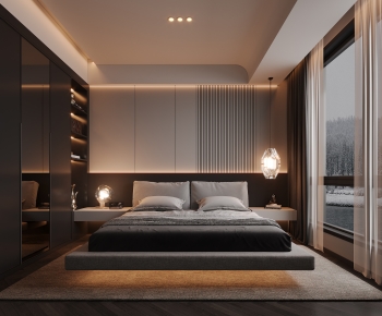 Modern Bedroom-ID:669398078