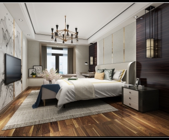 Hong Kong Style Bedroom-ID:272514104