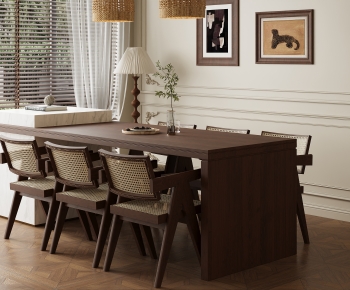 Modern Dining Table And Chairs-ID:722860104