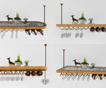 Nordic Style Wine Rack-ID:784024958