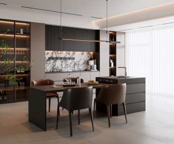 Modern Dining Room-ID:453802119