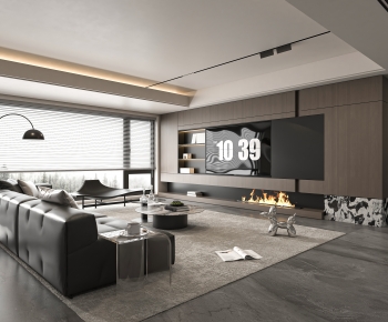 Modern A Living Room-ID:798099049