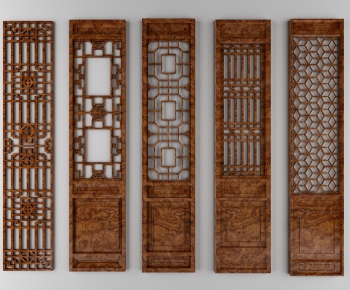 Chinese Style Wooden Screen Partition-ID:926474093