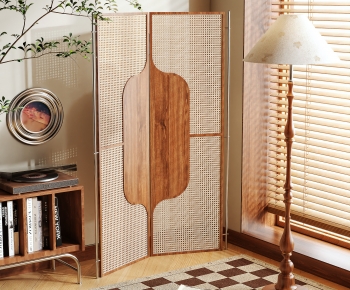 Modern Wooden Screen Partition-ID:510739092