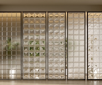 Modern Glass Screen Partition-ID:195132028